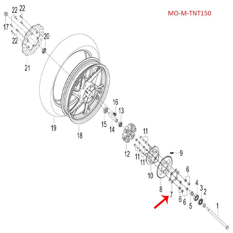 Placa de seguridad de la corona (0)