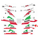 Calcomania del panel inferior izquierdo (TNT25)