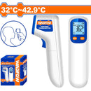 Termómetro digital. Rango de Temperatura: Humanos:32°C~42.9°C . Pantalla color. Margen error ±0.2℃