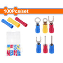 Terminal conectores para cables eléctricos 100 piezas surtidas.