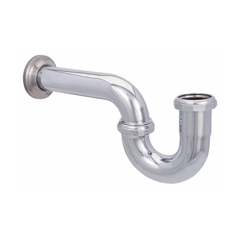 Desague Trampa metálica de latón cromado para lavamanos ( sin desague)