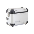 Kit de 3 Cajas TopCase+2SideCase modelo Benelli para TRK251 Color Aluminio incluye racks