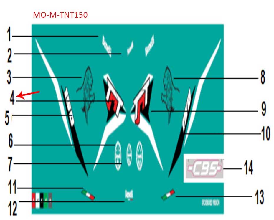 Calconamia TNT Derecha 1 Blanca (TNT150)