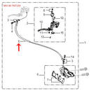 Manguera de freno delantero (TNT150)