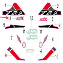 Calcomania 502X (TRK502X)