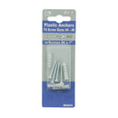 (4 Piezas) Kit de anclajes y tornillos