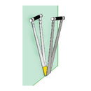 Correa para alzar vidrio con mango de metal