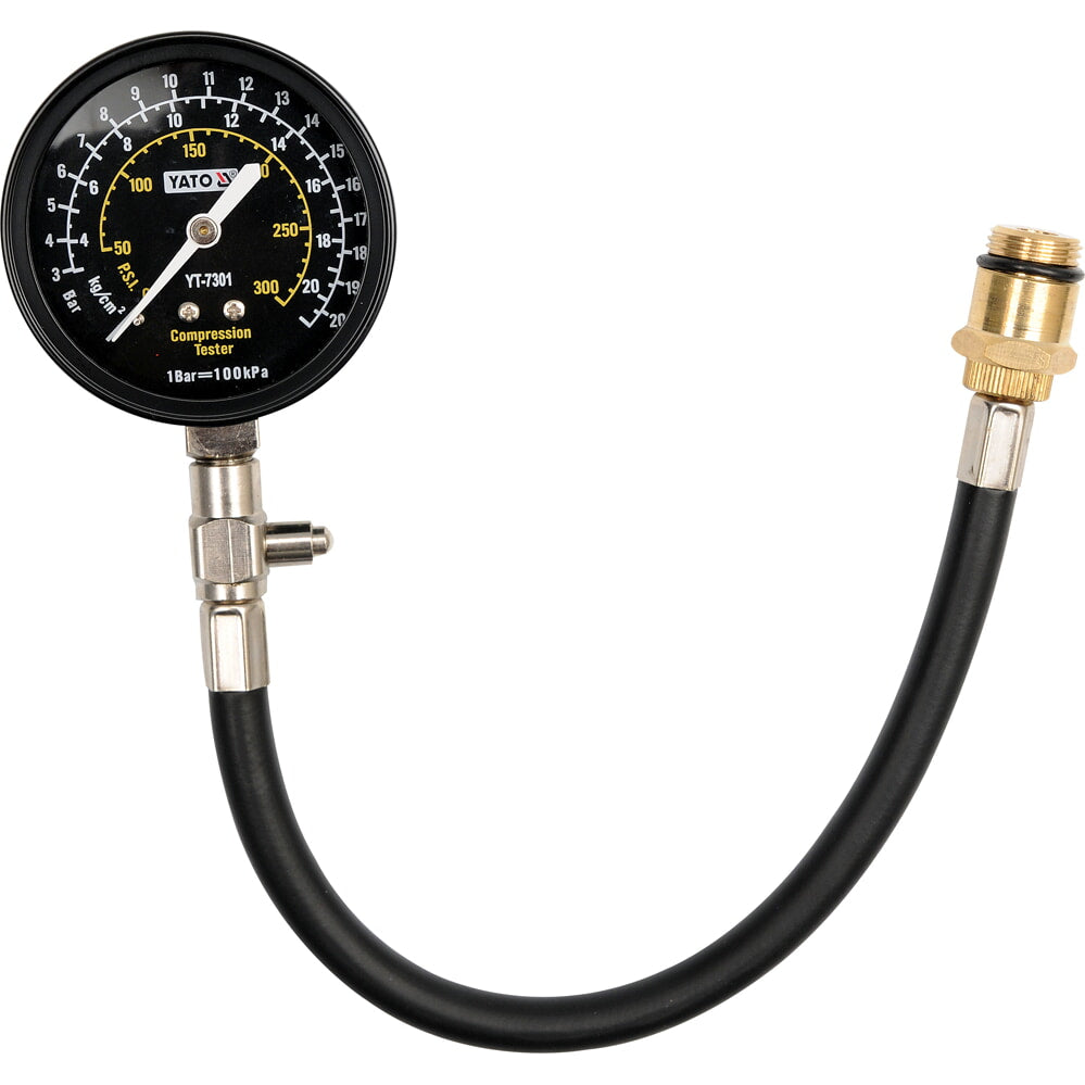 Probador de compresión profesional para motor gasolina 300PSI