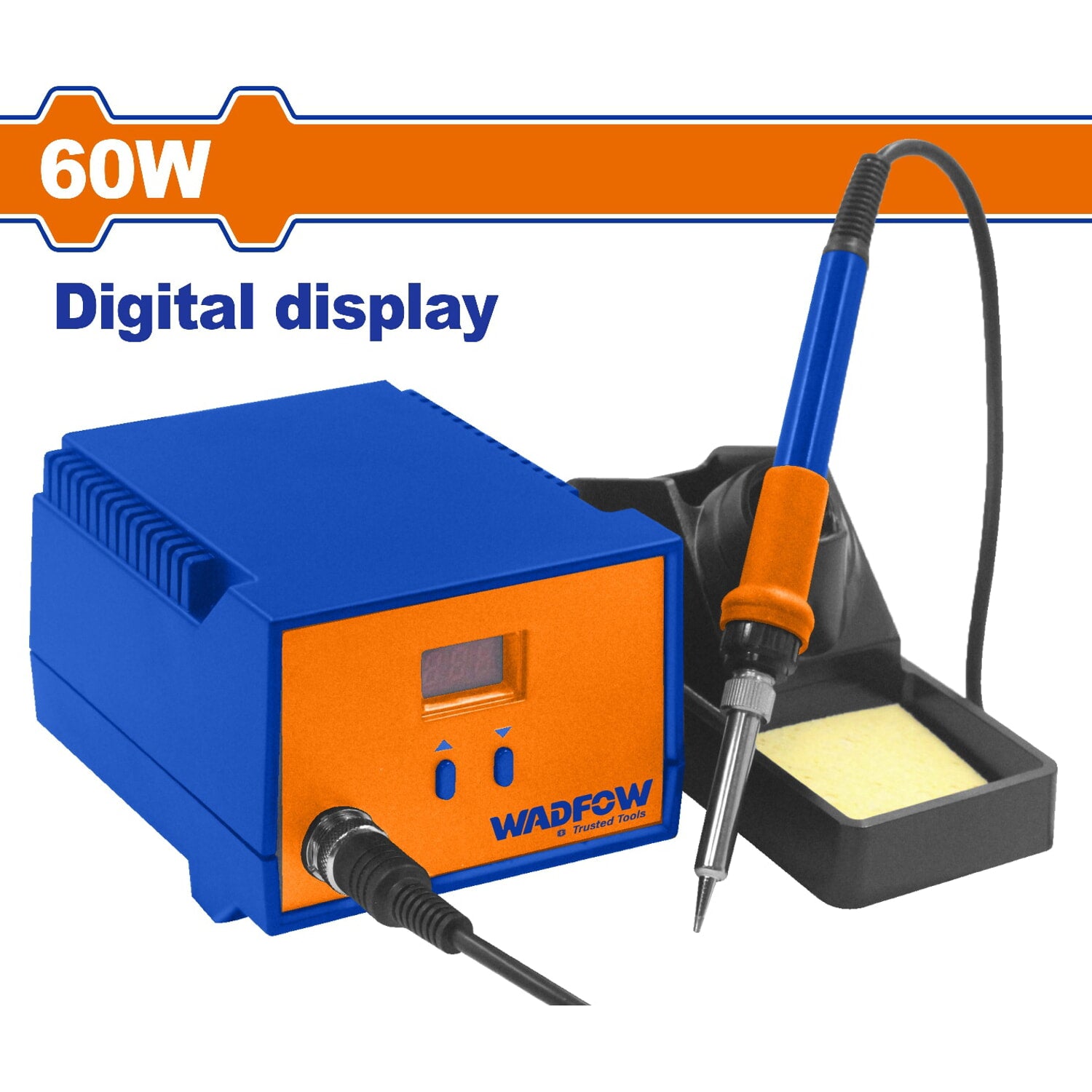 Soldadura Soldador de cautín estaño 60W 110-120V  Precalentamiento 1-2 mins. Con pantalla digital.