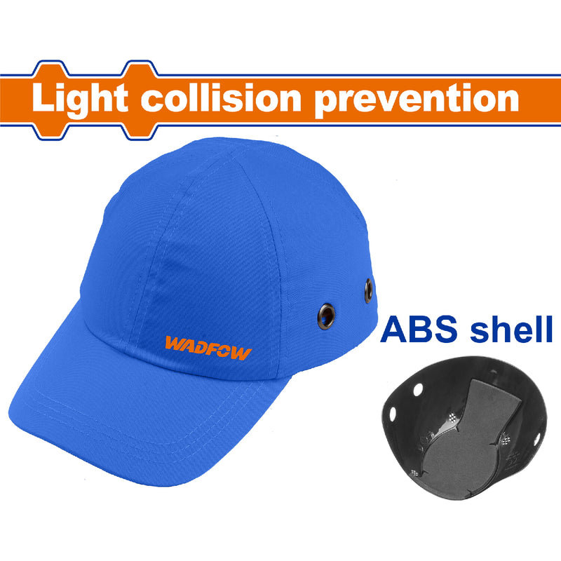 Gorra de Protección anticaída con ABS amortiguador. Cómodo y transpirable. Ideal en industrias.