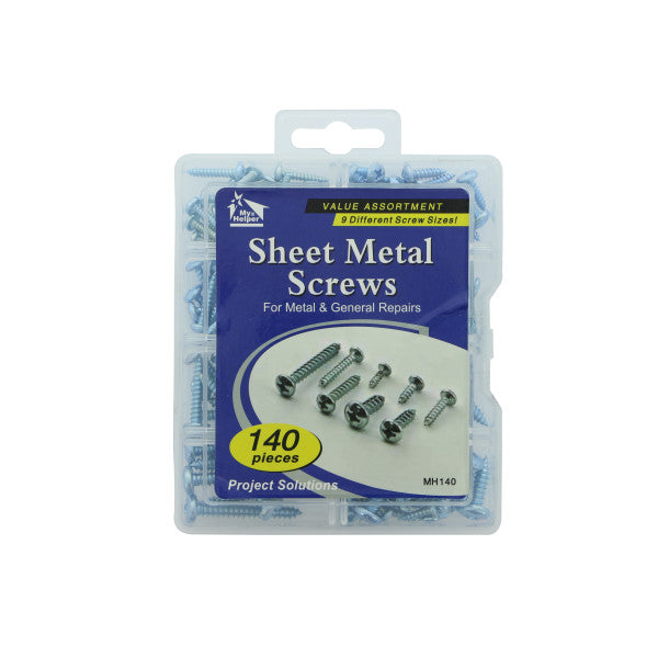 (140 piezas) Kit surtido de tornillos