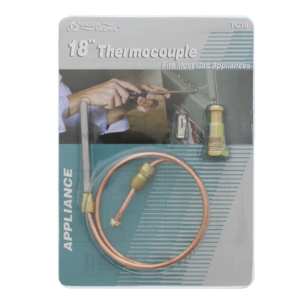 Termocupla de 18" para piloto de gas