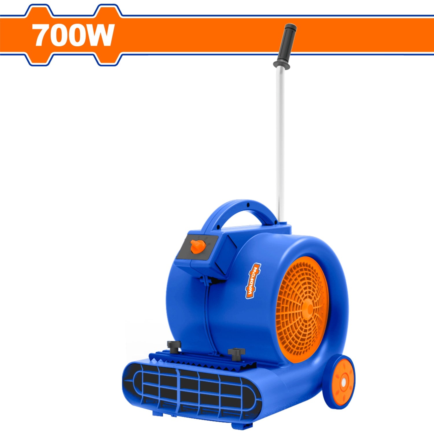 Secador de piso de aire blower 700W 3 velocidades abanico "NO sopla aire caliente, solo aire ambiente"