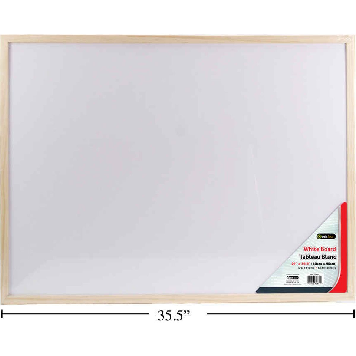 Pizarra tablero blanco 24x36"