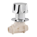 Juego de llaves ducha de empotrar para pegamento CPVC con manerales metálicos