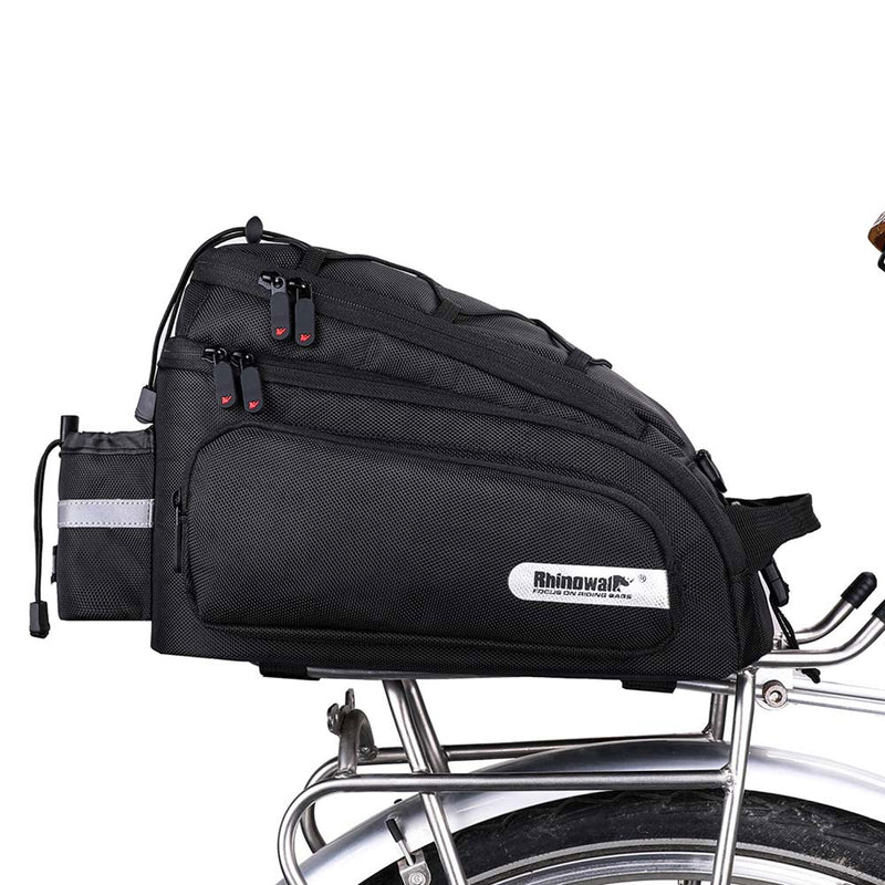 Bolso para Bicicleta / motocicleta 12L negro. Rhinowalk