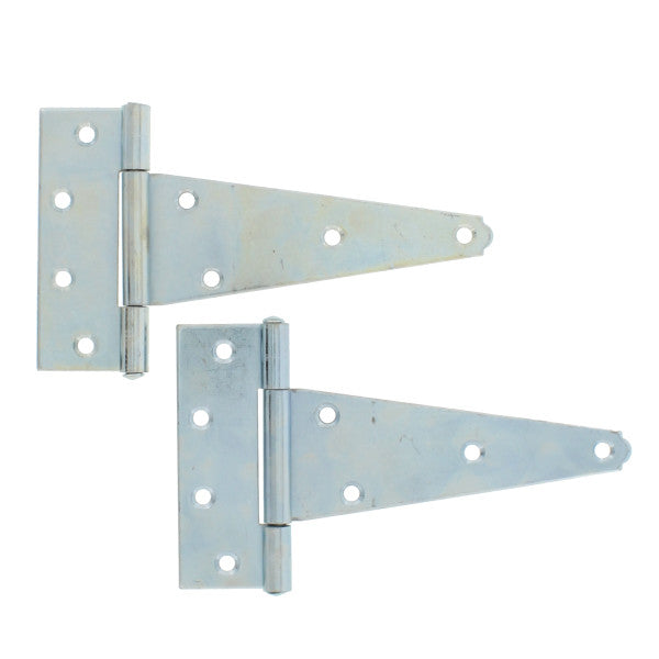 (Par) Bisagra en T de 6" galvanizada. Extra Heavy Duty