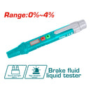 Probador de Líquido de Frenos. Rango: 0% ~ 4%. LCD