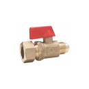 Válvula de control para gas 1/2" con contratuerca