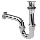 Trampa metálica para lavamanos con desague