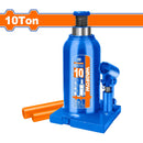 Gato Hidráulico Botella de 10 Ton. Alt. mínima:190mm. Alt. Elevación: 110mm. Alt. Ajustable: 60mm.