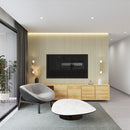 Lámina acanalada decorativa PS Clear wood 12x120x2900 mm