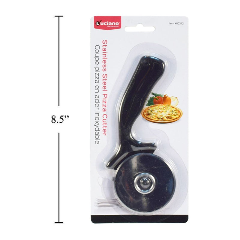 Cortador de pizza Luciano S / S con mango de plástico