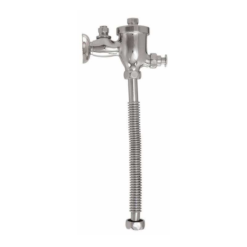 Fluxómetro para Urinal mingitorio de botón. Cromado  Trabaja a media y baja presión  (0.2 a 3 kg/c
