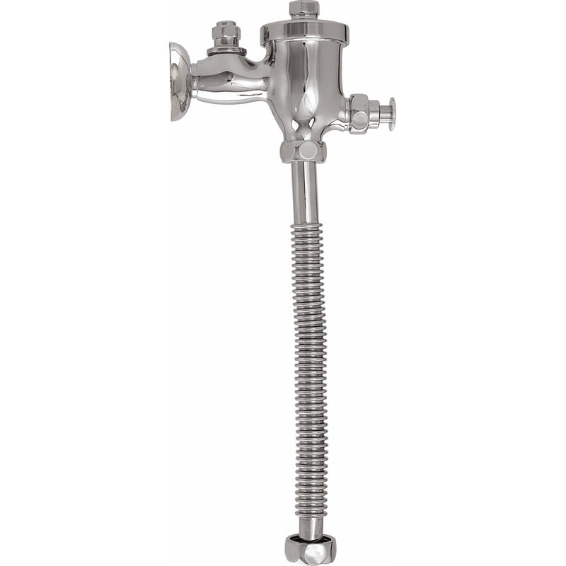 Fluxómetro para Urinal mingitorio de botón. Cromado  Trabaja a media y baja presión  (0.2 a 3 kg/c