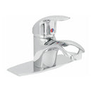 Llave de lavamanos monomando mezcladora con mangueras y cubierta