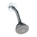 Regadera ducha ecológica de cebolla con brazo y chapetón. Cuerpo ABS .Brazo  y chapetón en acero.