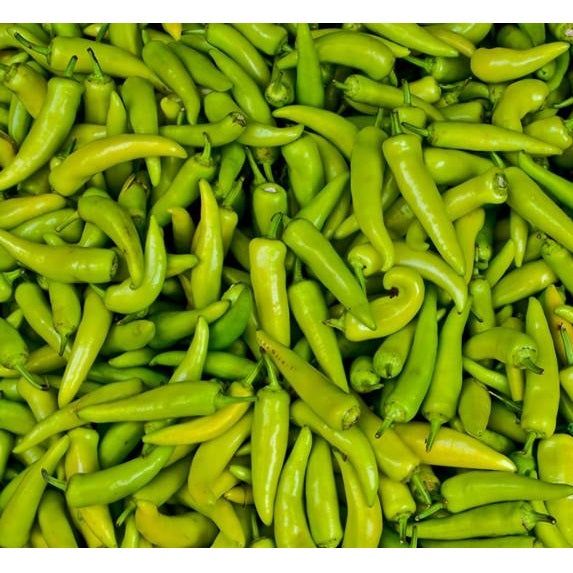 Semillas de aji dulce amarillo (100% Heirloom / No híbrido / No GMO). 50 semillas aproximadamente.