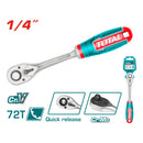 Ratchet 1/4" para sockets