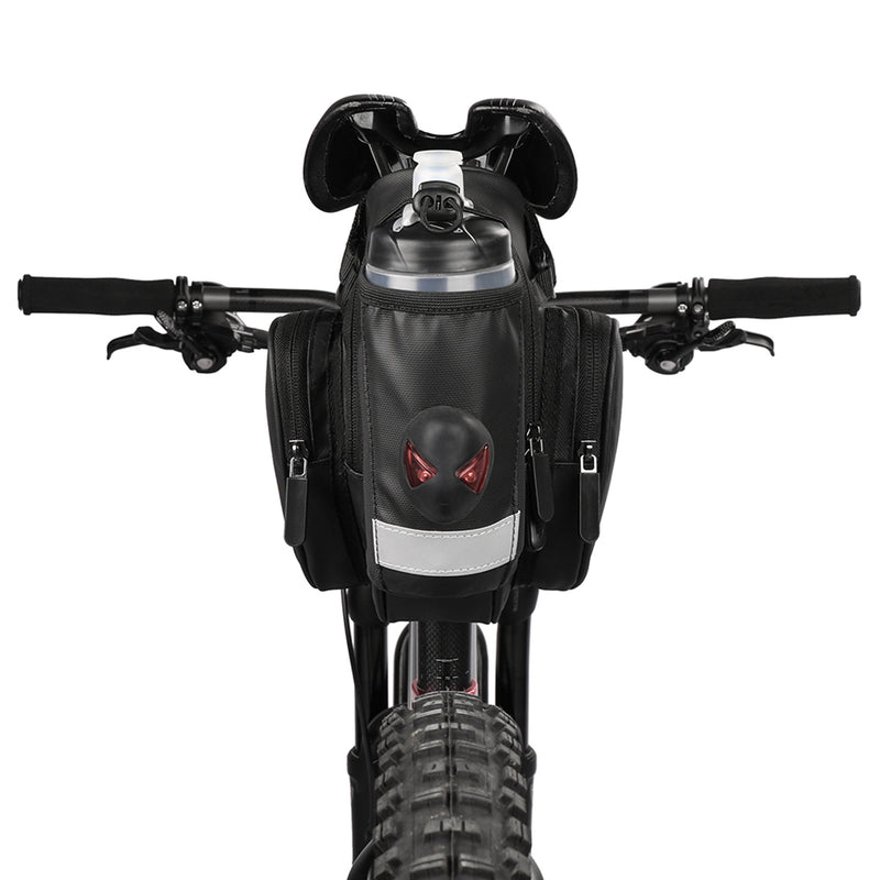 Bolso para asiento de bicicleta con soporte para botella de agua. Rhinowalk