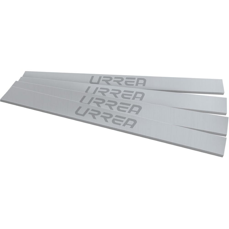 Urrea Juego de 4 navajas  para cepillos estacionarios de  20"