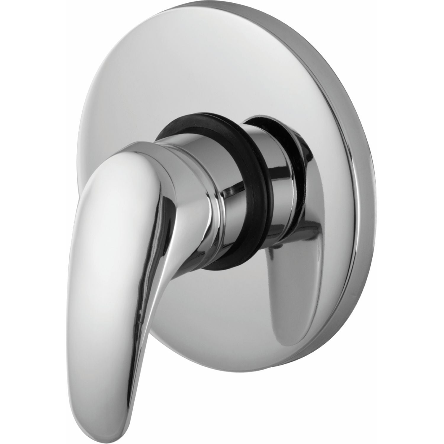 Llave de palanca maneral para ducha. Para empotrar en regadera. Mezcladora monomando