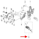 Posapies delantero derecho (LEONCINO500 / 752S)