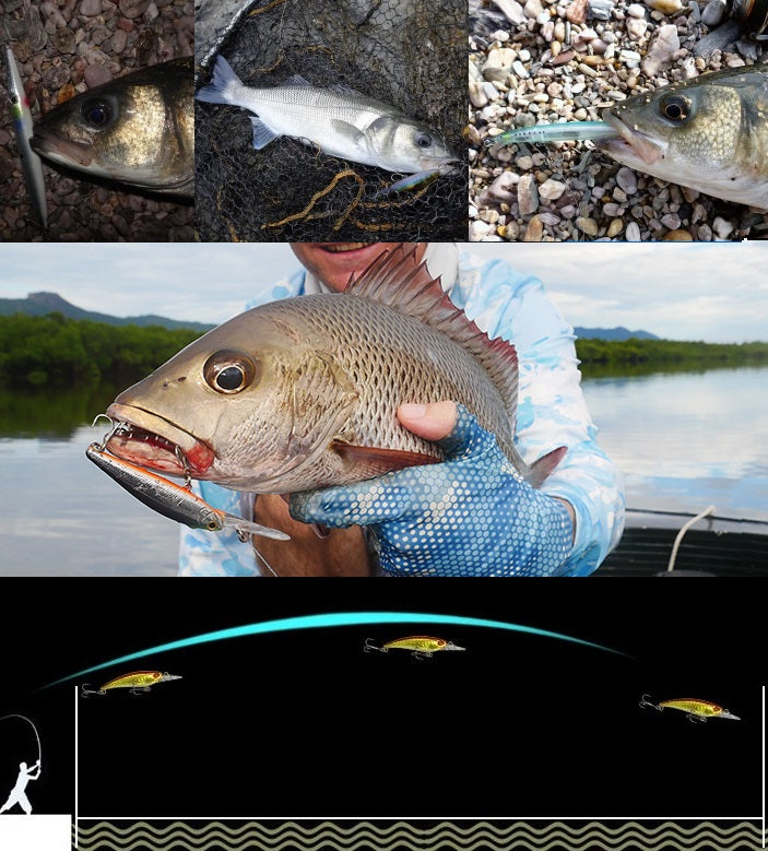 Señuelo Minnow lengua larga 14cm TOR