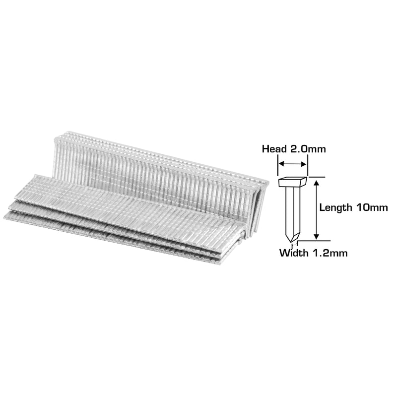 Clavos 10mm para grapadora, 1000pcs/caja de color. Para grapadora THT31143