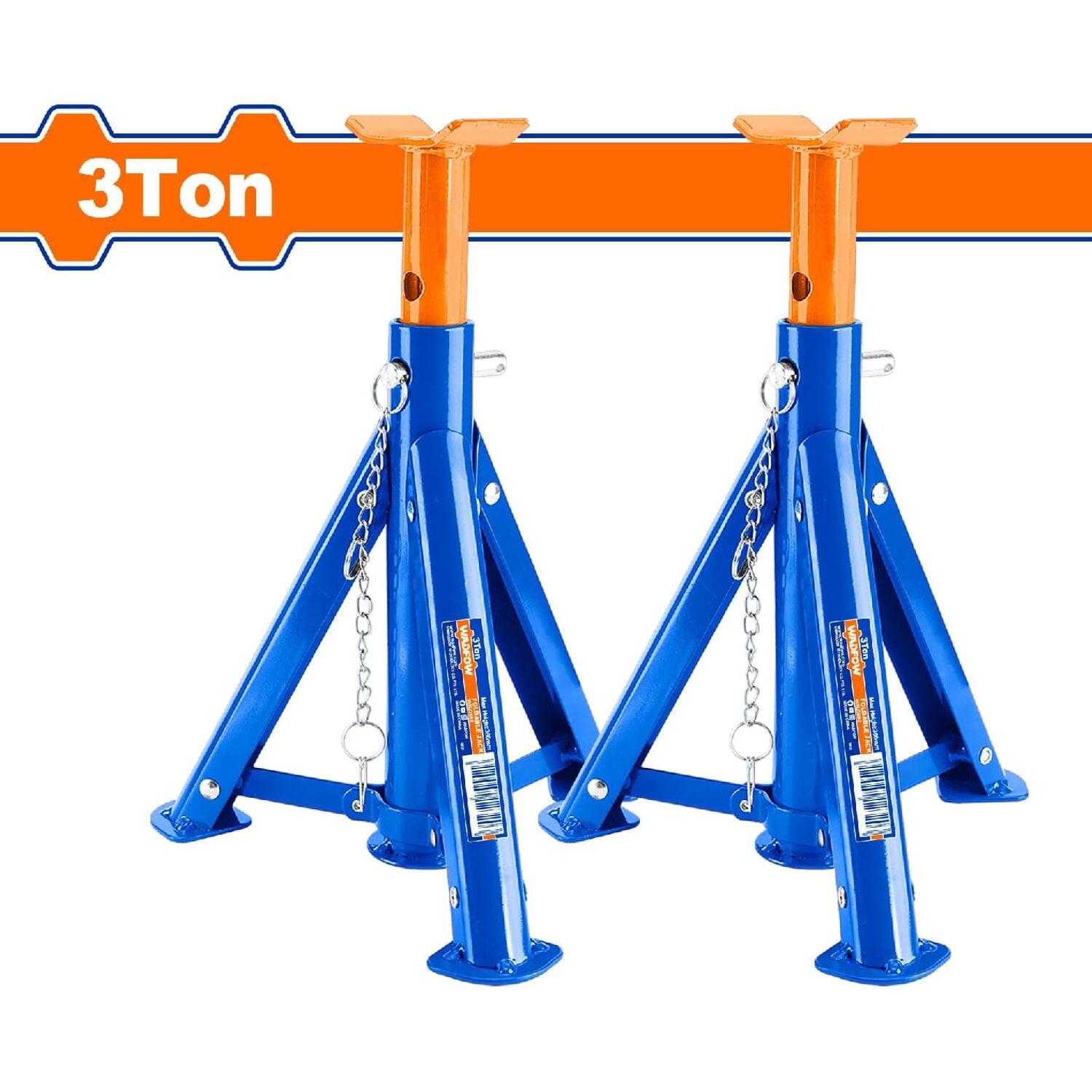 Gato de Soporte 3 Ton. Alt. Min: 286mm. Alt. Max: 401mm. Se Vende en Par. Jack stand