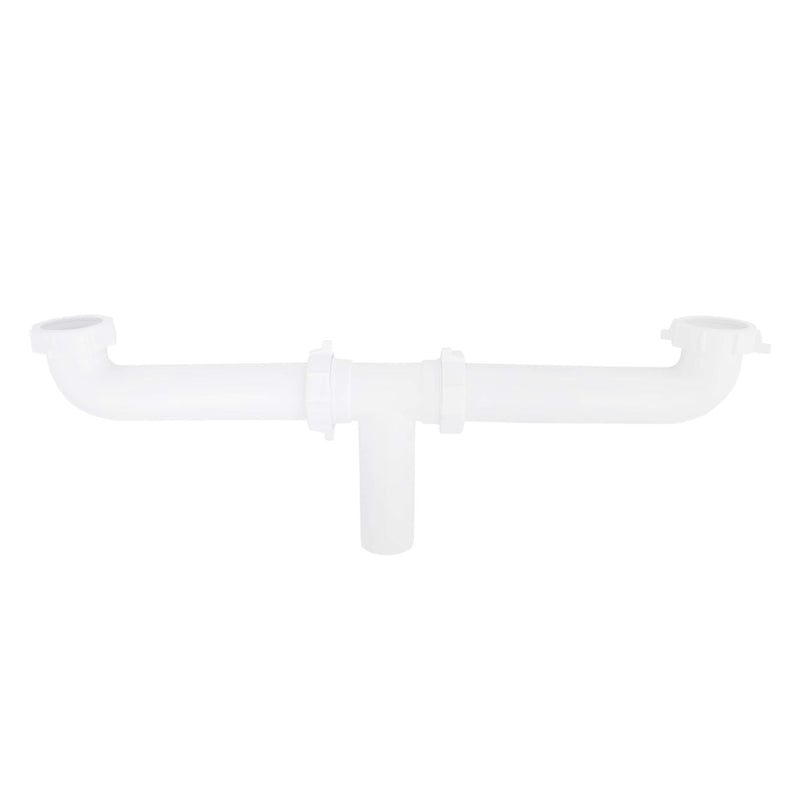 Desague Trampa plástica para fregadores dobles ( sin desague)