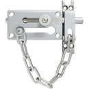 Pasador de sobreponer cadena cromo satinado Lock