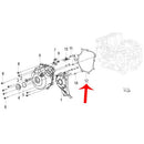 Empacadura de cobertor izquierdo (302S / LEONCINO500 / TRK502X)