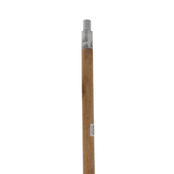 Mango de madera de 6 pies con punta de metal roscada