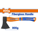 Hacha de mano 800g. Tratamiento térmico. Acero