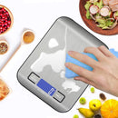 Balanza pesa digital de cocina para alimentos. 1g/5kg