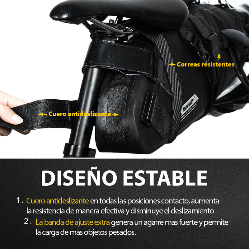 Bolso impermeable para Bicicleta 5L, para anclar bajo el asiento Rhinowalk