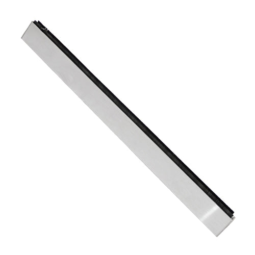 Zocalo sup puerta.80 mm inox304macizo 1mt recortable No req saques P/8-10-12mm Sat