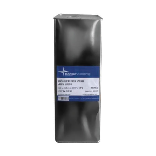 86207 BÖHLER FOX 7018H4R(AWS E7018H4R)5/32"(lata 16kg)Electrodo básico Ultra bajo cont. de hidrógeno