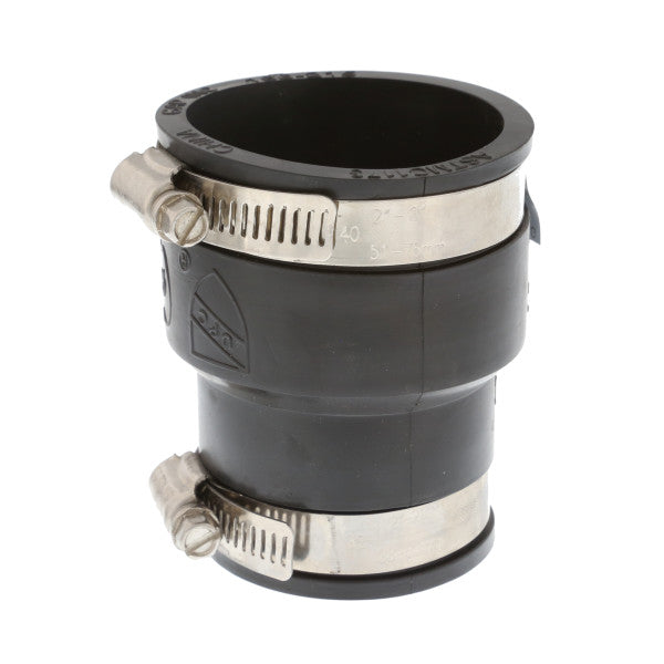 Coupling reductor de goma de 1-1/2" x 2" para drenaje